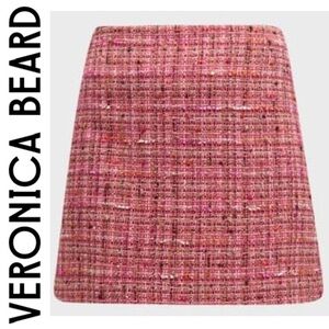 Veronica Beard Ohemia Tweed Mini Skirt